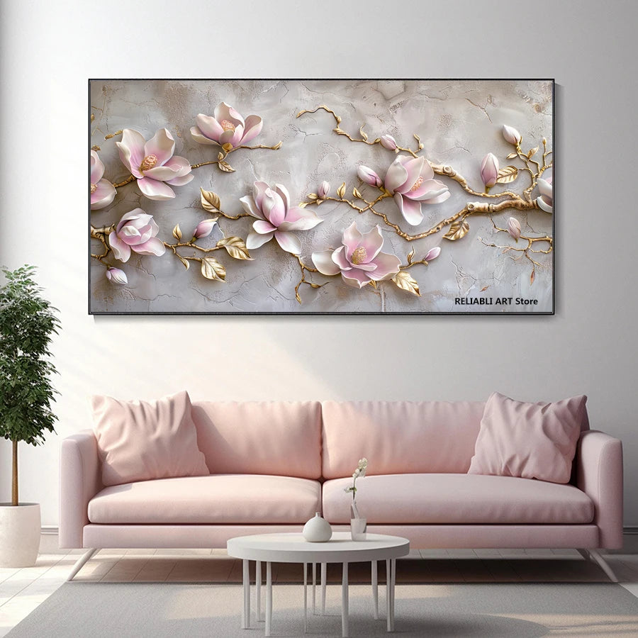 Tableau Moderne Art Fleur