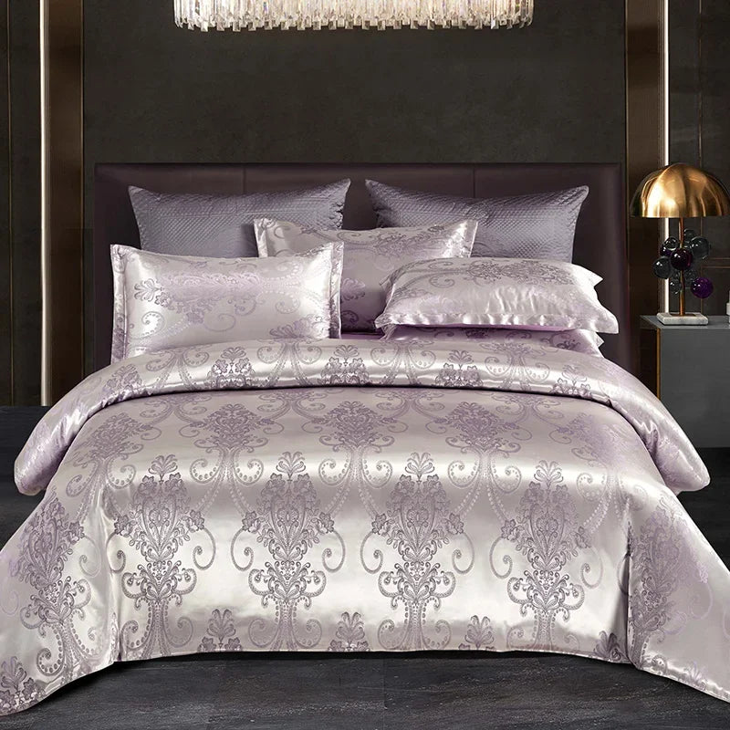 Parure Housse de Couette en Satin