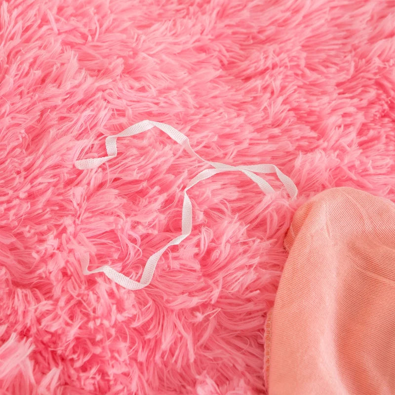 Housse de Couette Luxueuse en Peluche