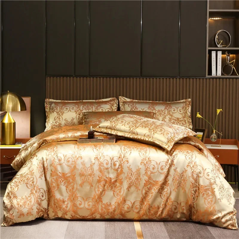 Parure Housse de Couette en Satin