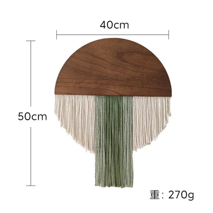 Macramé Tapisserie Murale Rond