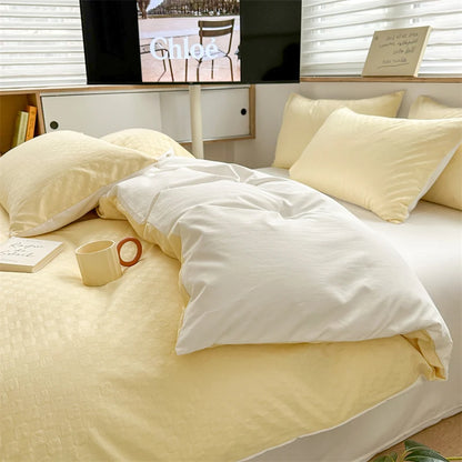 Parure Housse de Couette en Jacquard