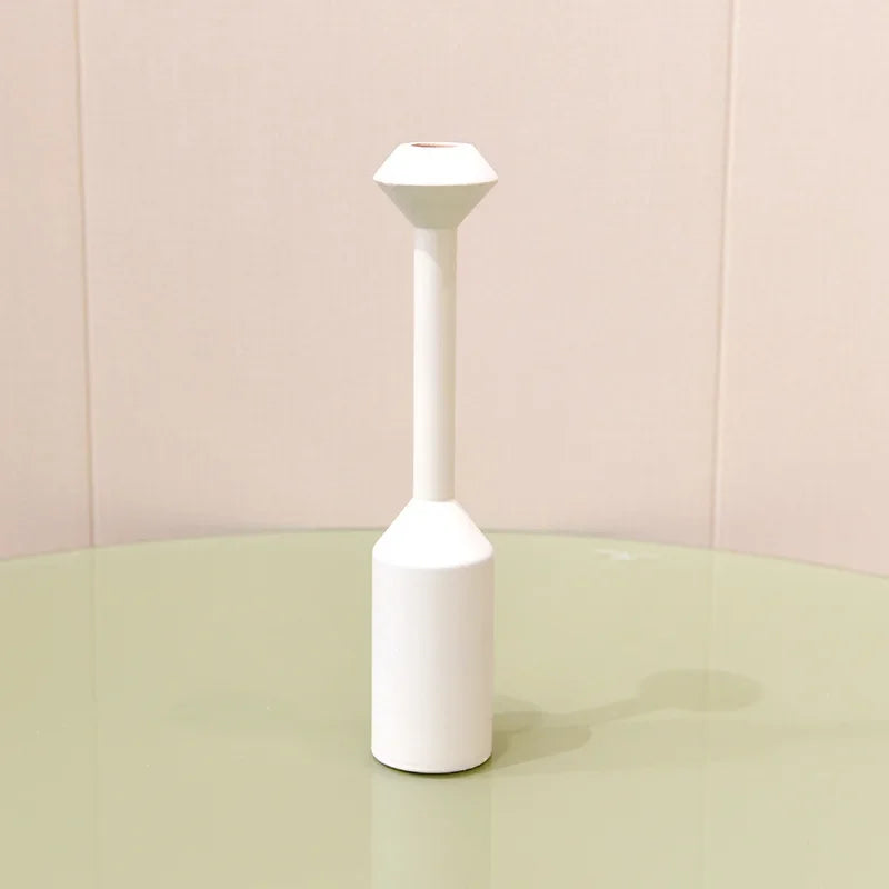 Bougeoir en Bois fait  à la main