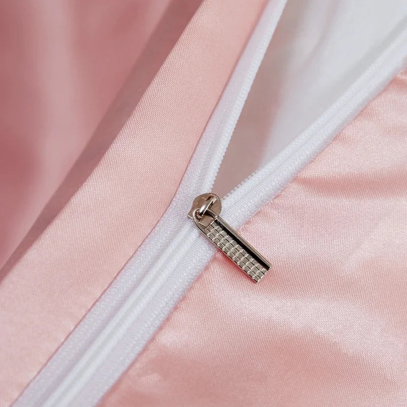 Parure Housse de Couette en Satin