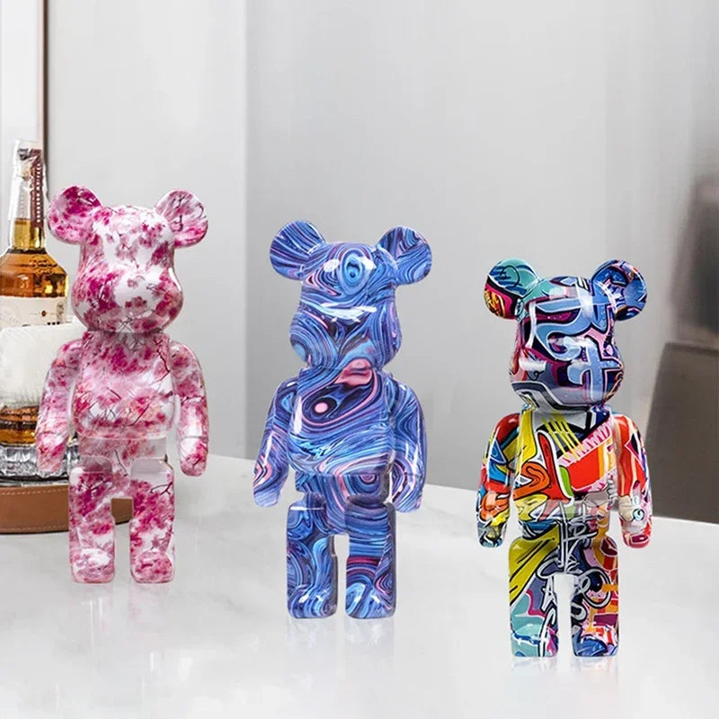 Figurine Ours Graffiti