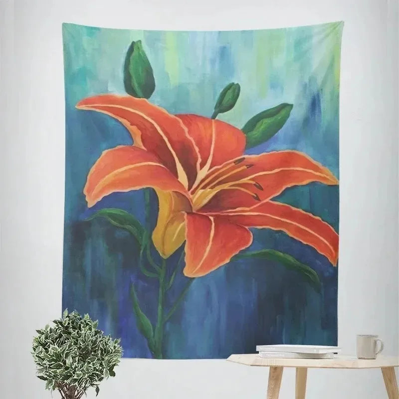 Tenture Murale Fleur