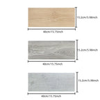 Autocollant de Sol effet bois