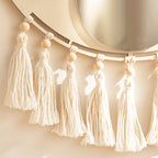 Miroir Décoratif Mural Macramé