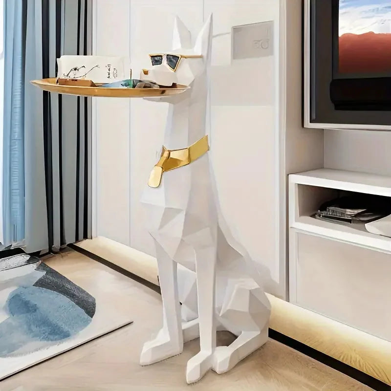 Statue Doberman en Résine