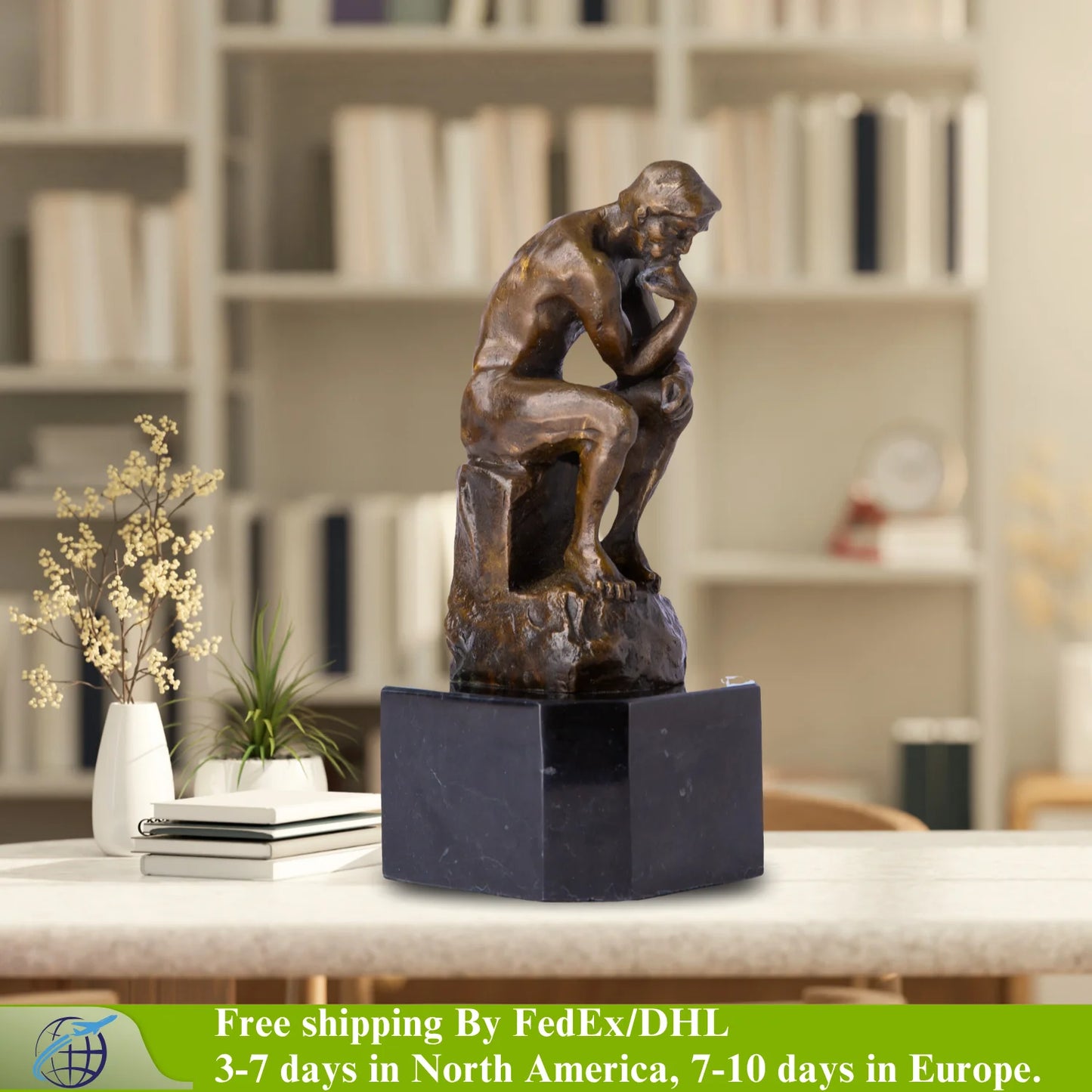 Statue le Penseur Bronze