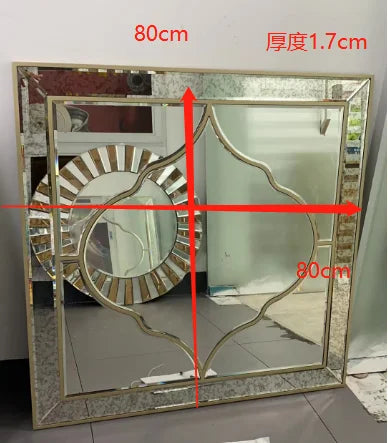 Miroir Décoratif Carré