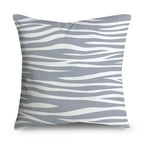 Housse de Coussin Décorative Gris