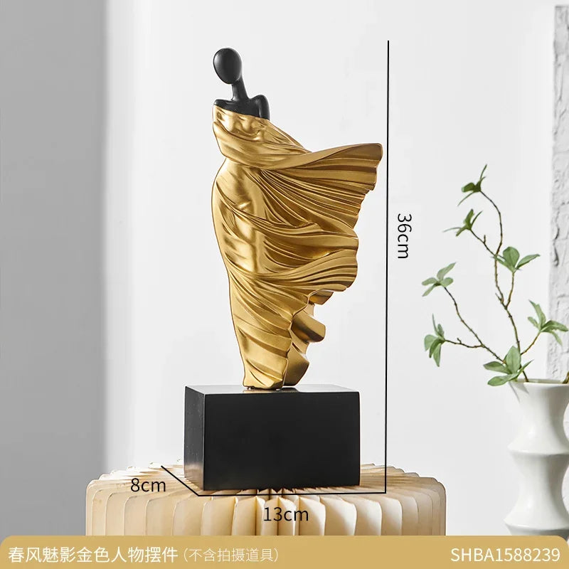 Sculpture d'art abstrait créatif