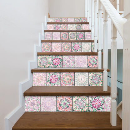 Autocollant Mural Effet carrelage