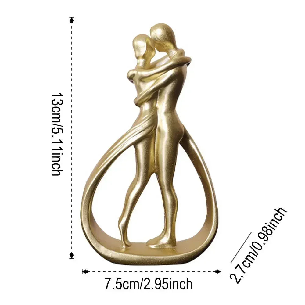 Sculpture  Design Couple Enlacé