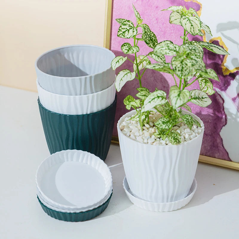 Pot de Fleur en Plastique