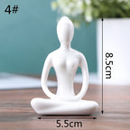 Statue Décoration Intérieure Yoga