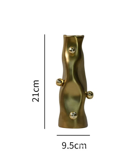 Vase en Résine Géométrique