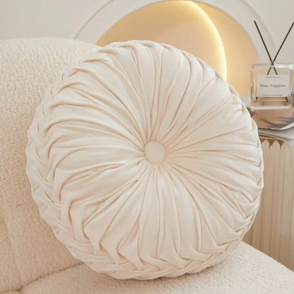 Coussin Rond en Velours