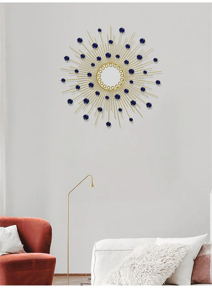 Miroir Décoratif en Métal