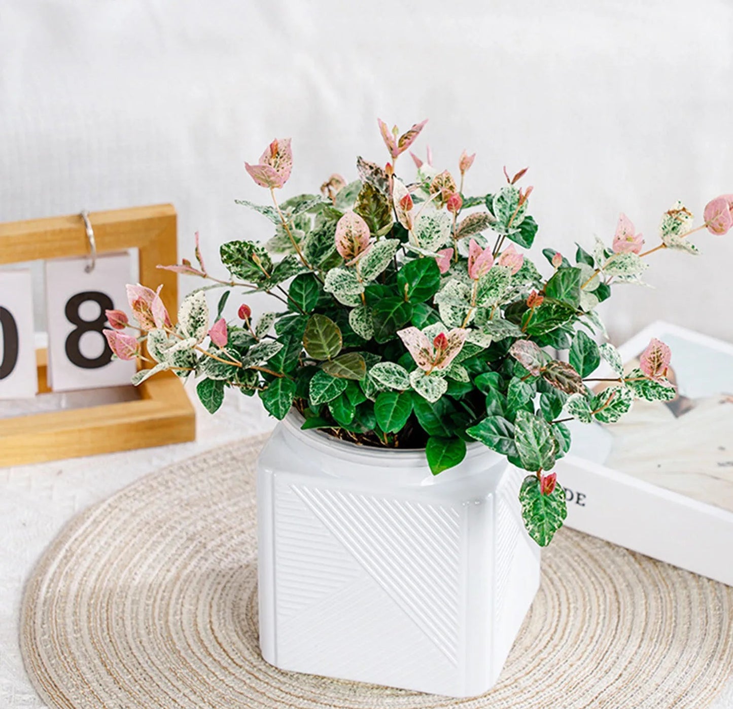 Pot hydroponique carré