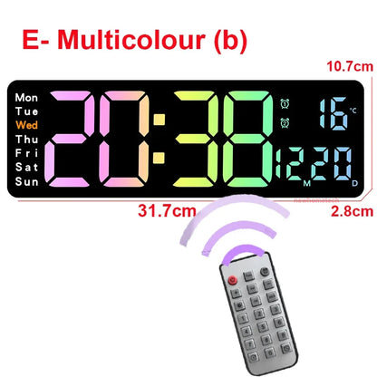 Horloge Murale numérique Led