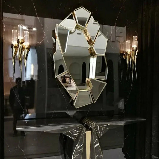 Miroir Décoratif Mural Design