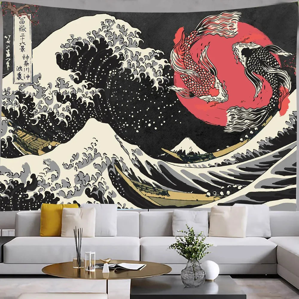 Tenture Murale Japonais