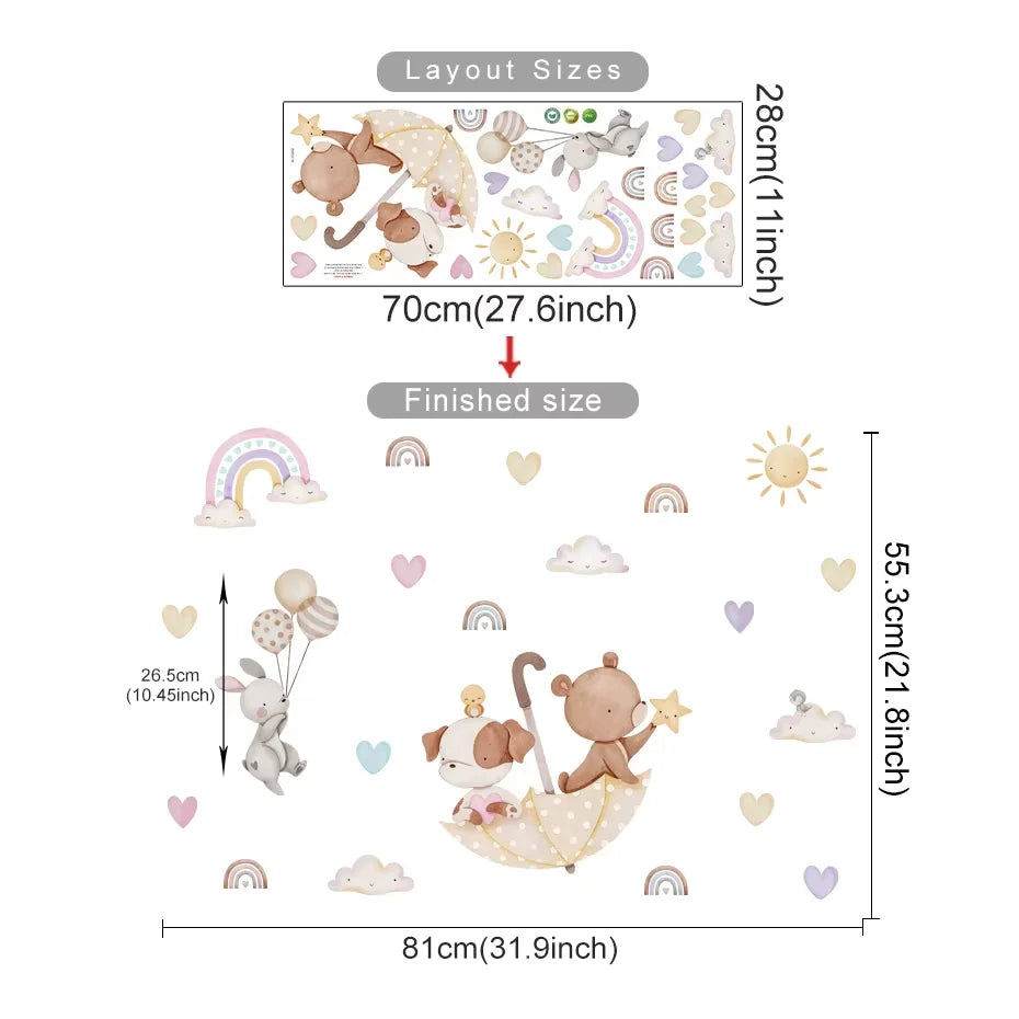 Autocollant Mural Chambre Enfant