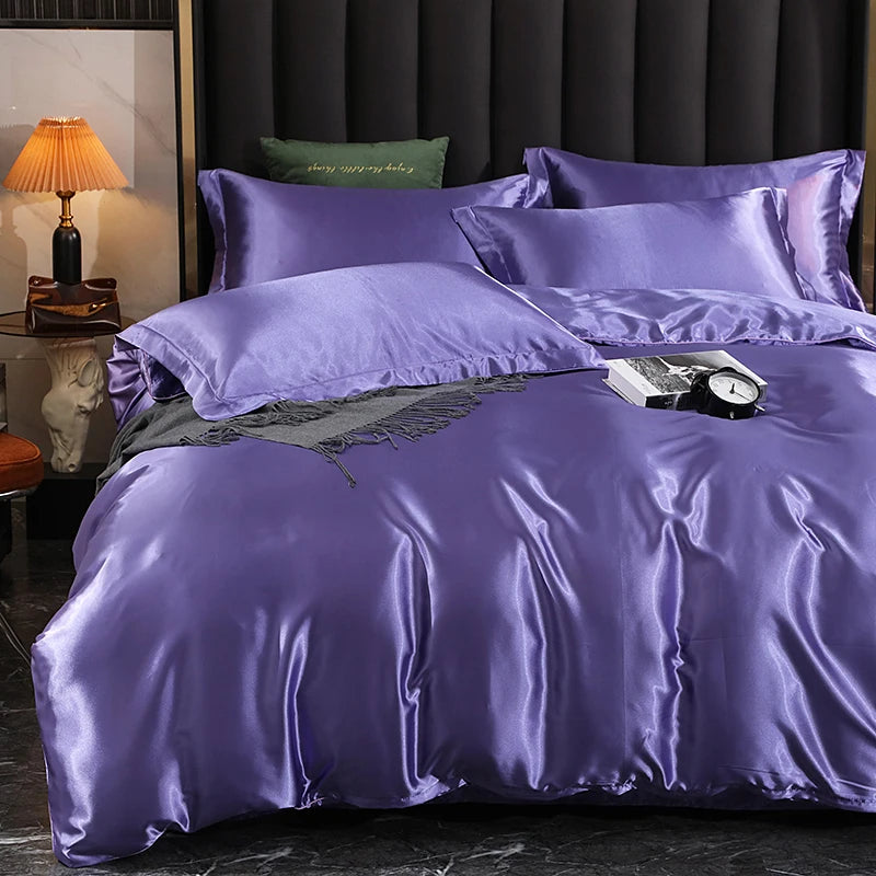Parure Housse de Couette en Soie