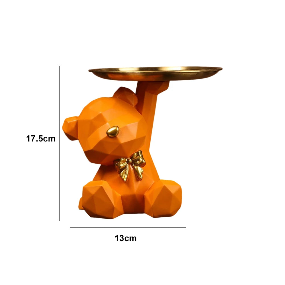 Figurine Ours Géométrique