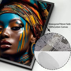 Tableau Moderne Femme Africaine