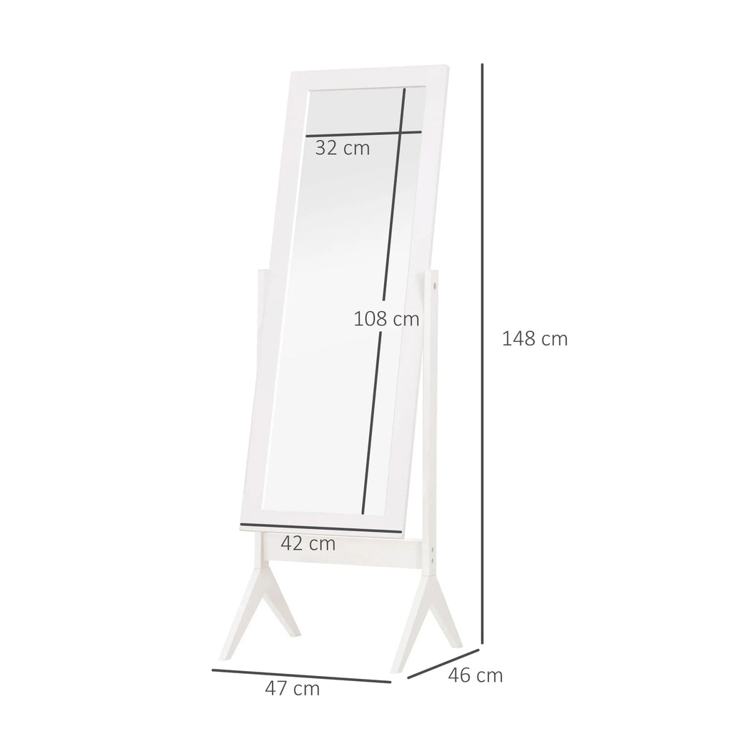 Miroir  Rectangulaire  sur Pied