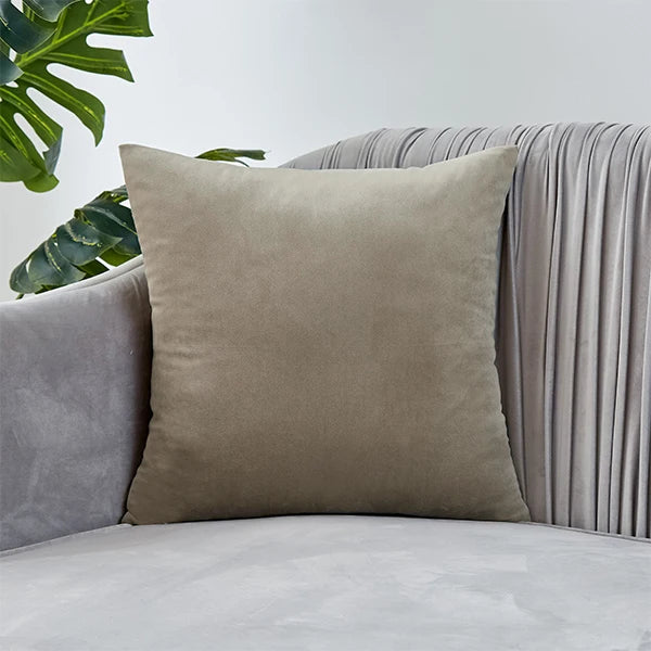 Housse de coussin en velours 40×40 cm