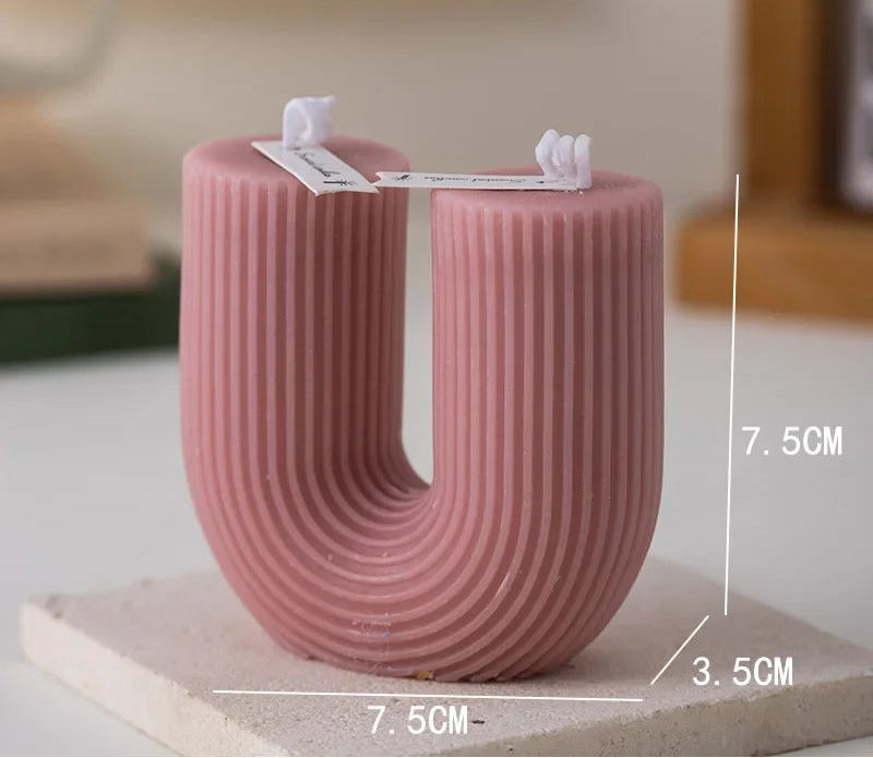 Bougie Parfumée en forme de U