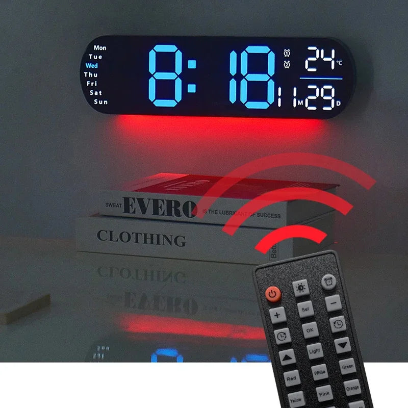 Horloge Murale numérique Led
