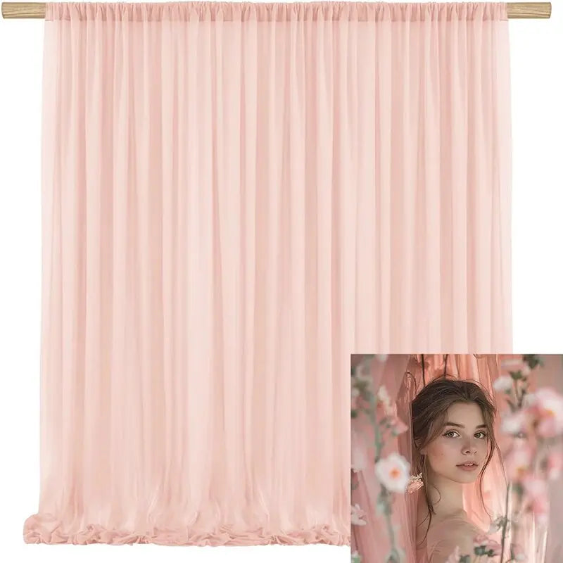 Rideaux en Mousseline