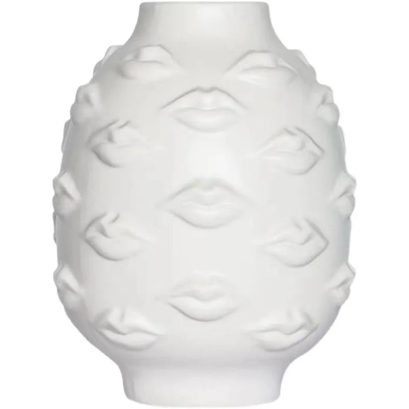 Vase en Poterie blanche 3D