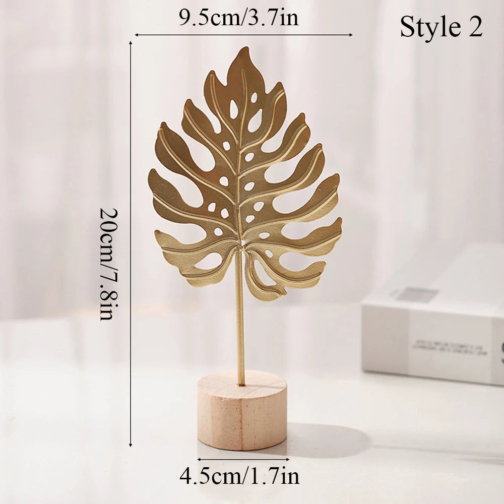 Sculpture de Feuilles de Ginko