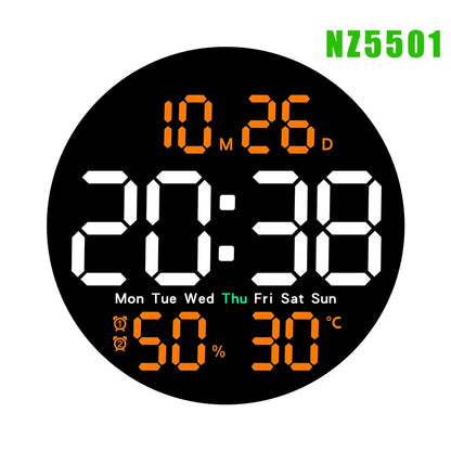 Horloge Murale Rond LED