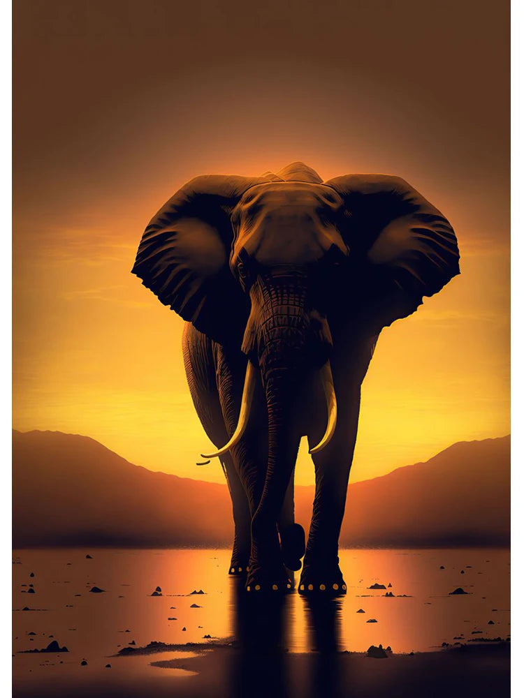Tableau Moderne Art Animals