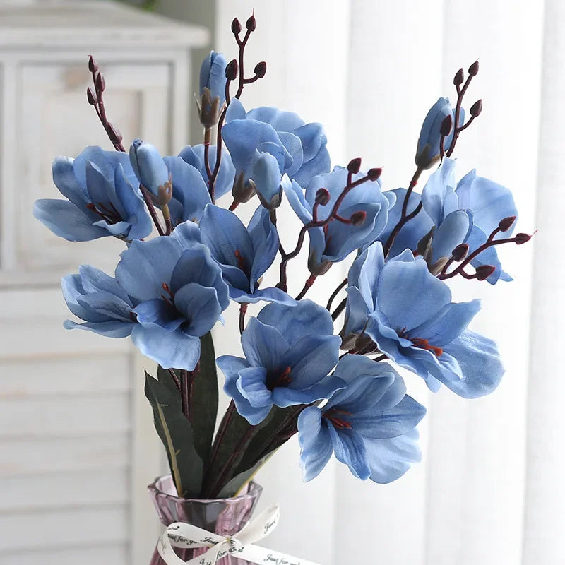 Fleur Artificielle Magnolia en Soie