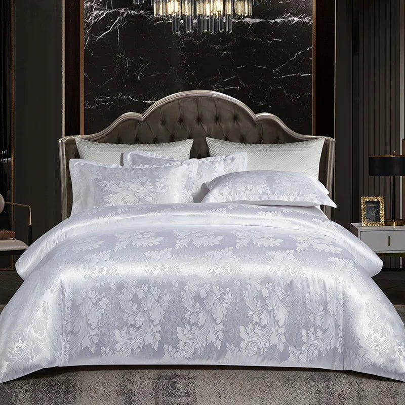 Parure Housse de Couette en Satin