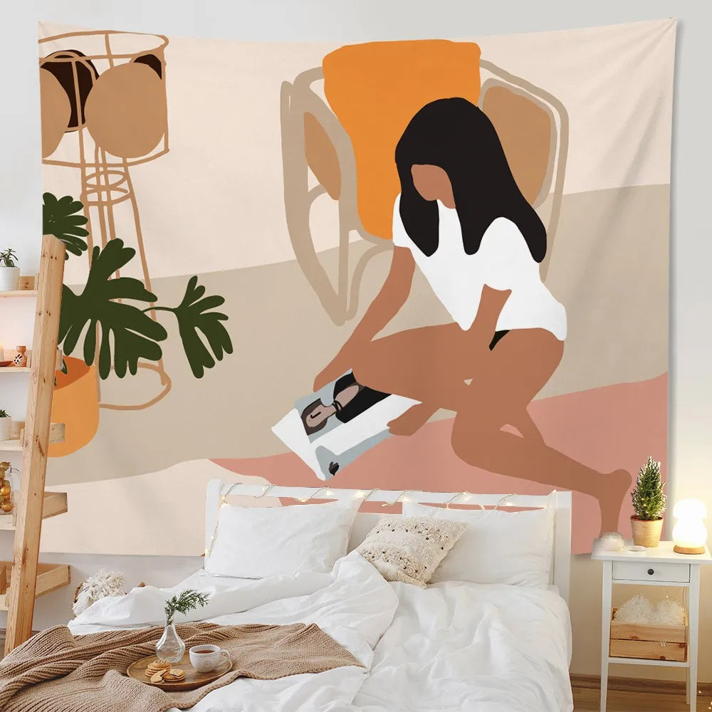 Tenture Murale Bohème