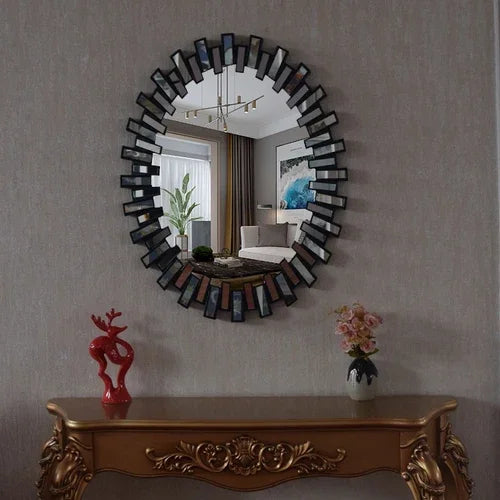 Miroir Décoratif Mural Rond