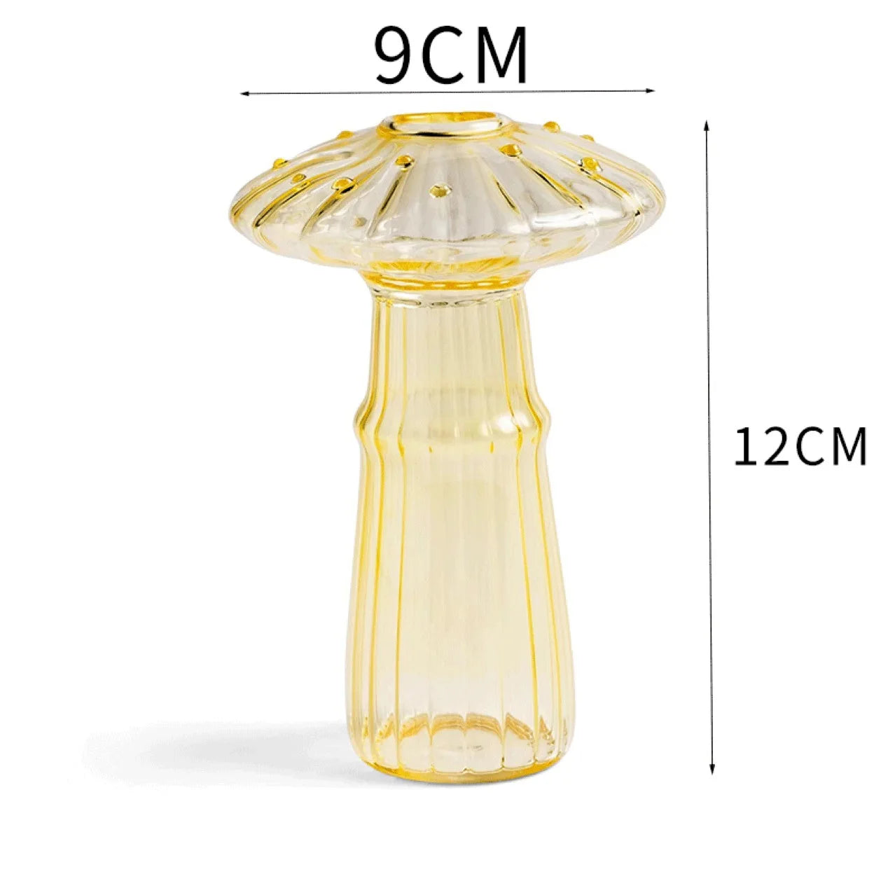 Vase en Verre en forme de Champignon