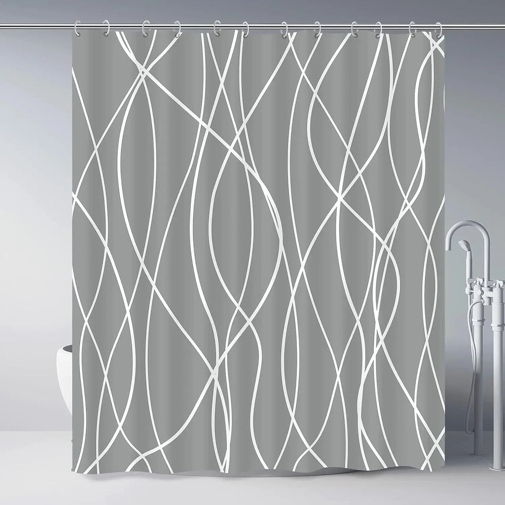 Rideau de Douche en Tissu