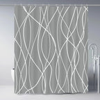 Rideau de Douche en Tissu