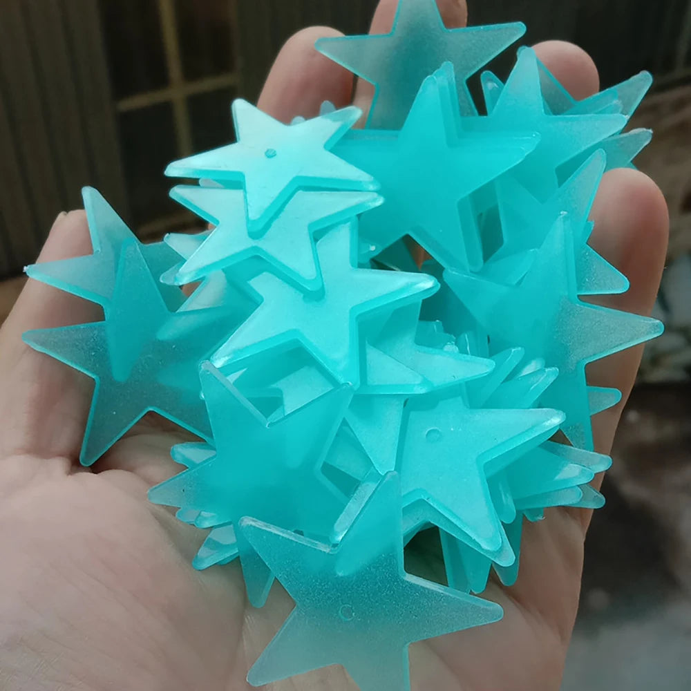 Autocollant Mural 3D Phosphorescent Décoratif