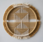 Panier Mural Rond Mandala